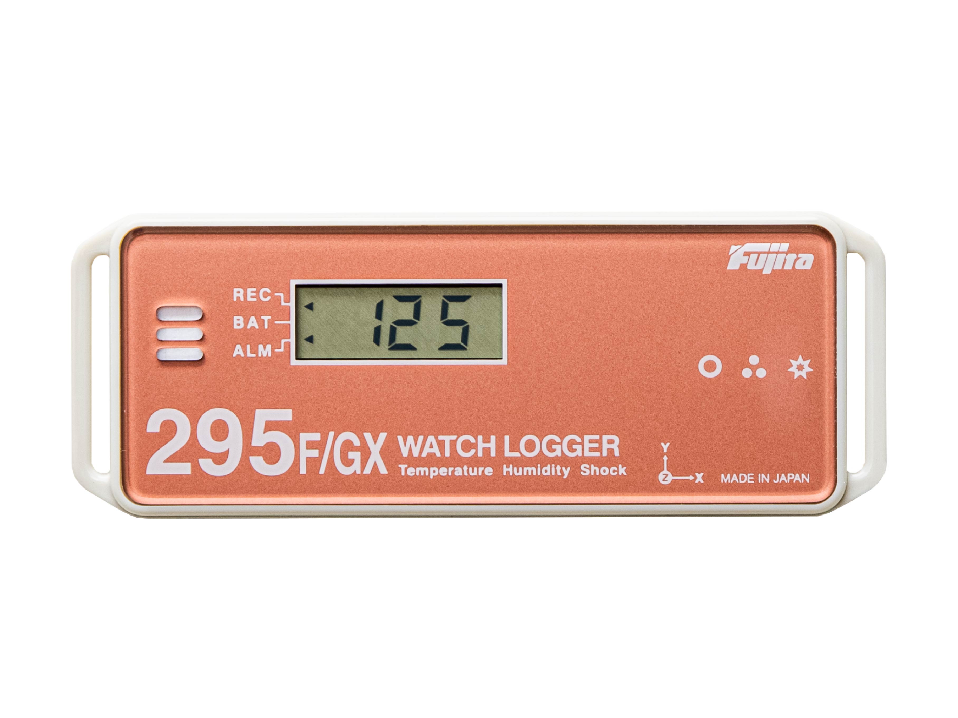 温度・湿度・衝撃データロガー　WATCH LOGGER『KT-295F/GX』